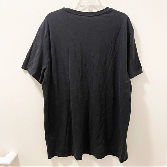 Express Black Lion Slub Cotton T-Shirt- Size XXL - Picture 2 of 4
